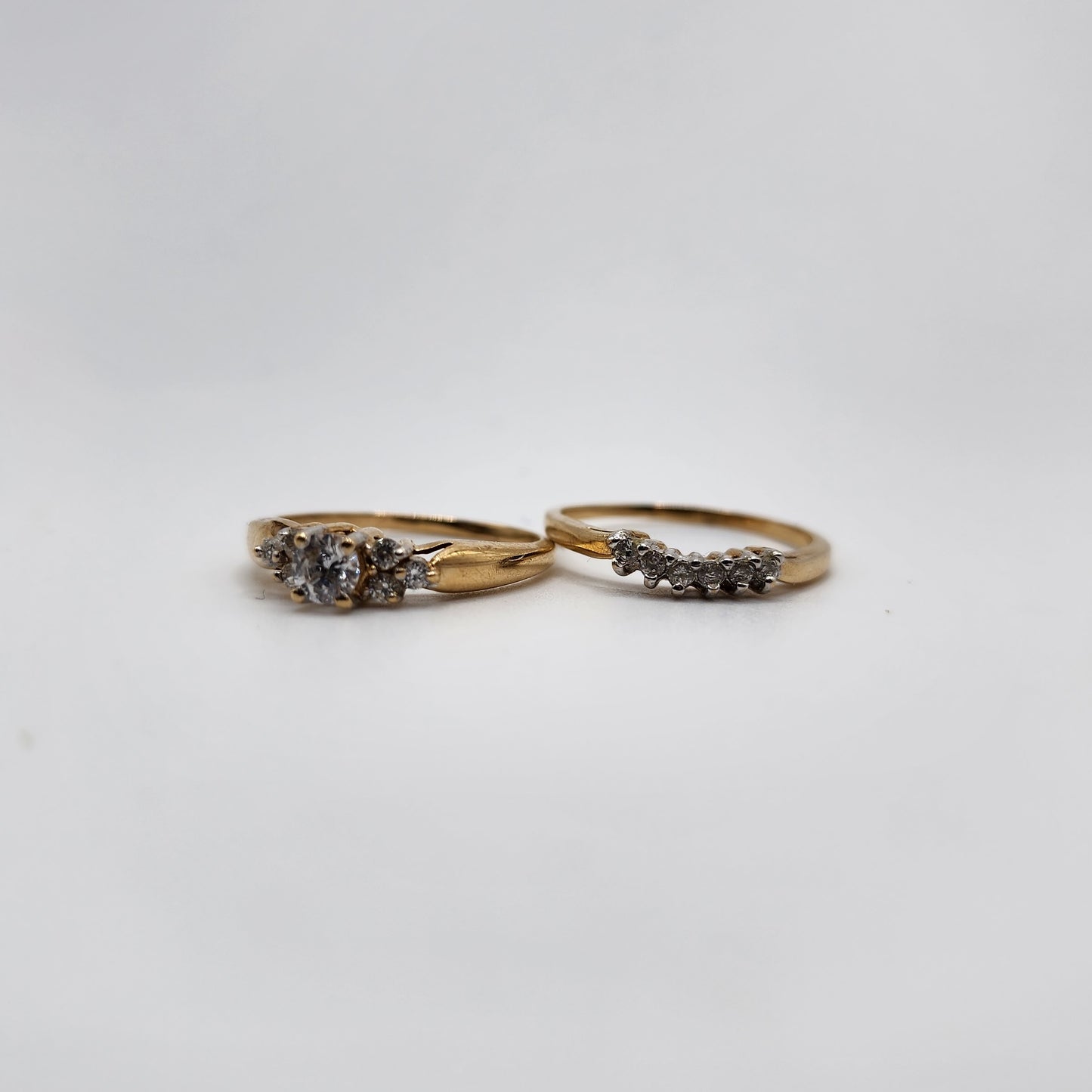 Coming Soon! Gold ring set