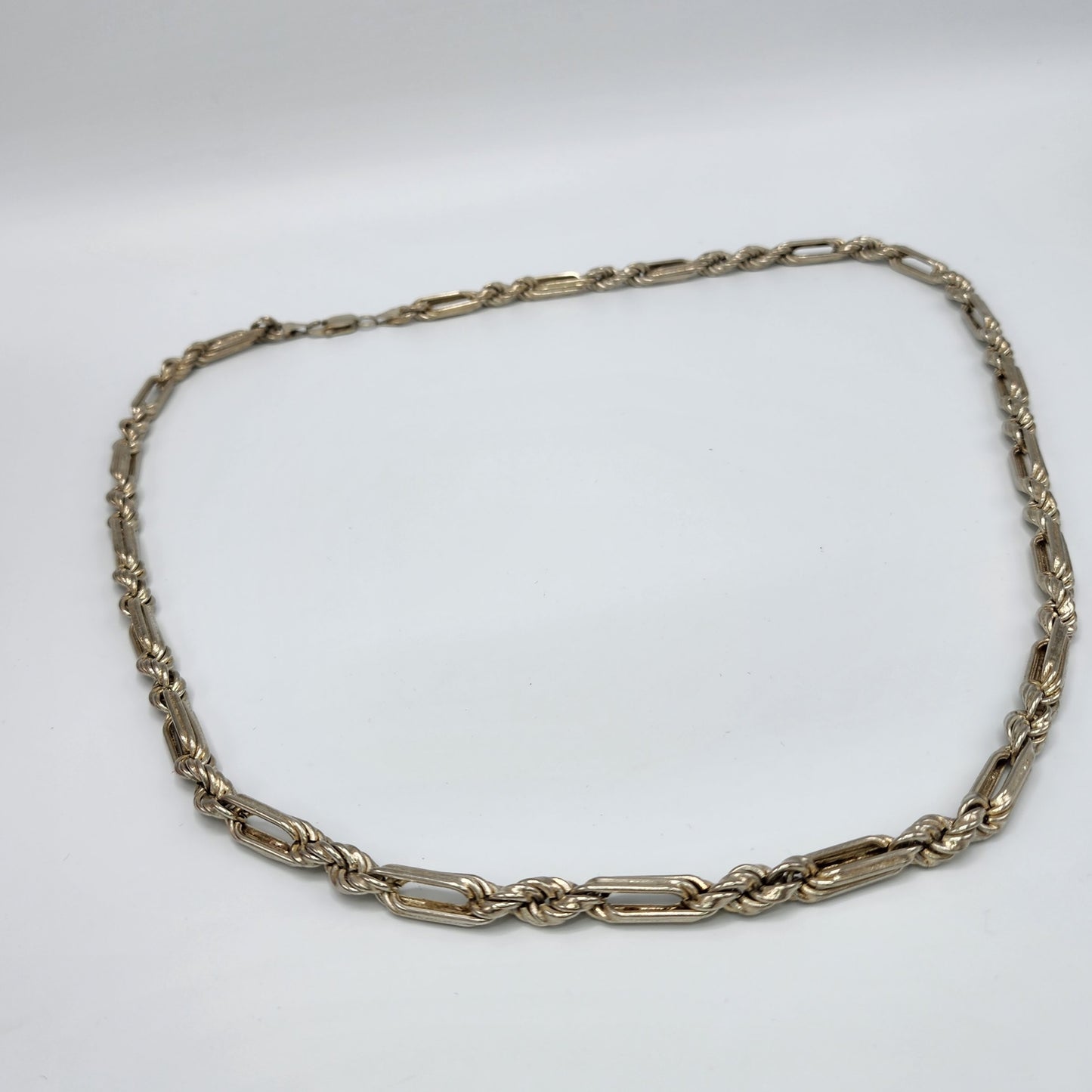 Thick Sterling Silver Chain Necklace