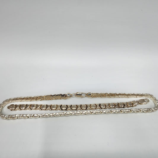 Sterling Silver Necklace and Bracelet Set