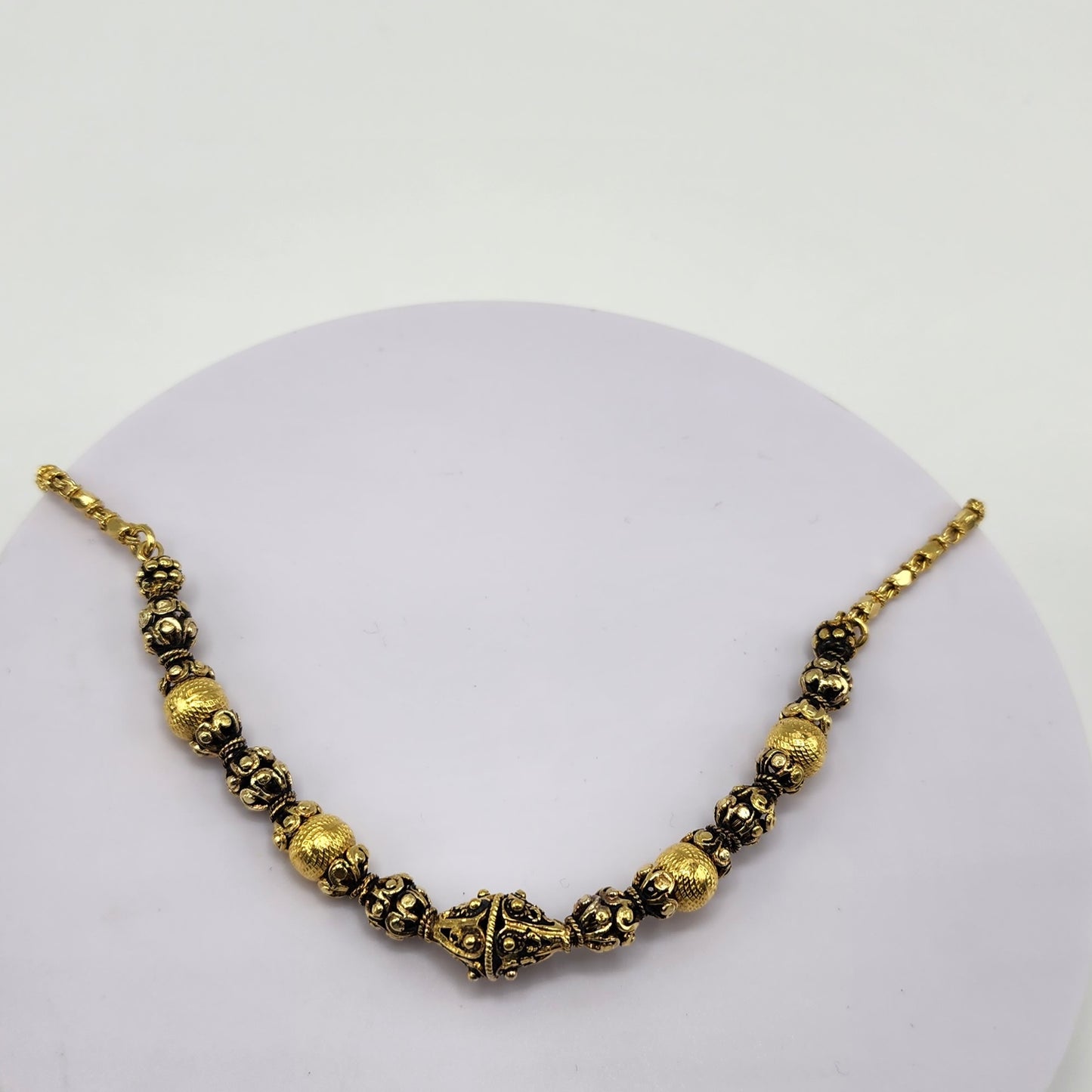 Gold over Sterling Silver Necklace