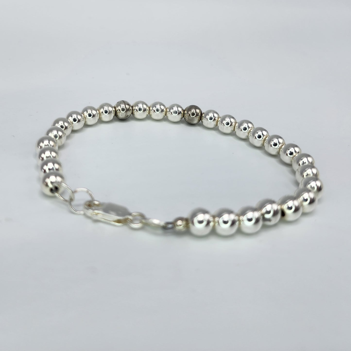 Sterling Silver Ball Chain Bracelet