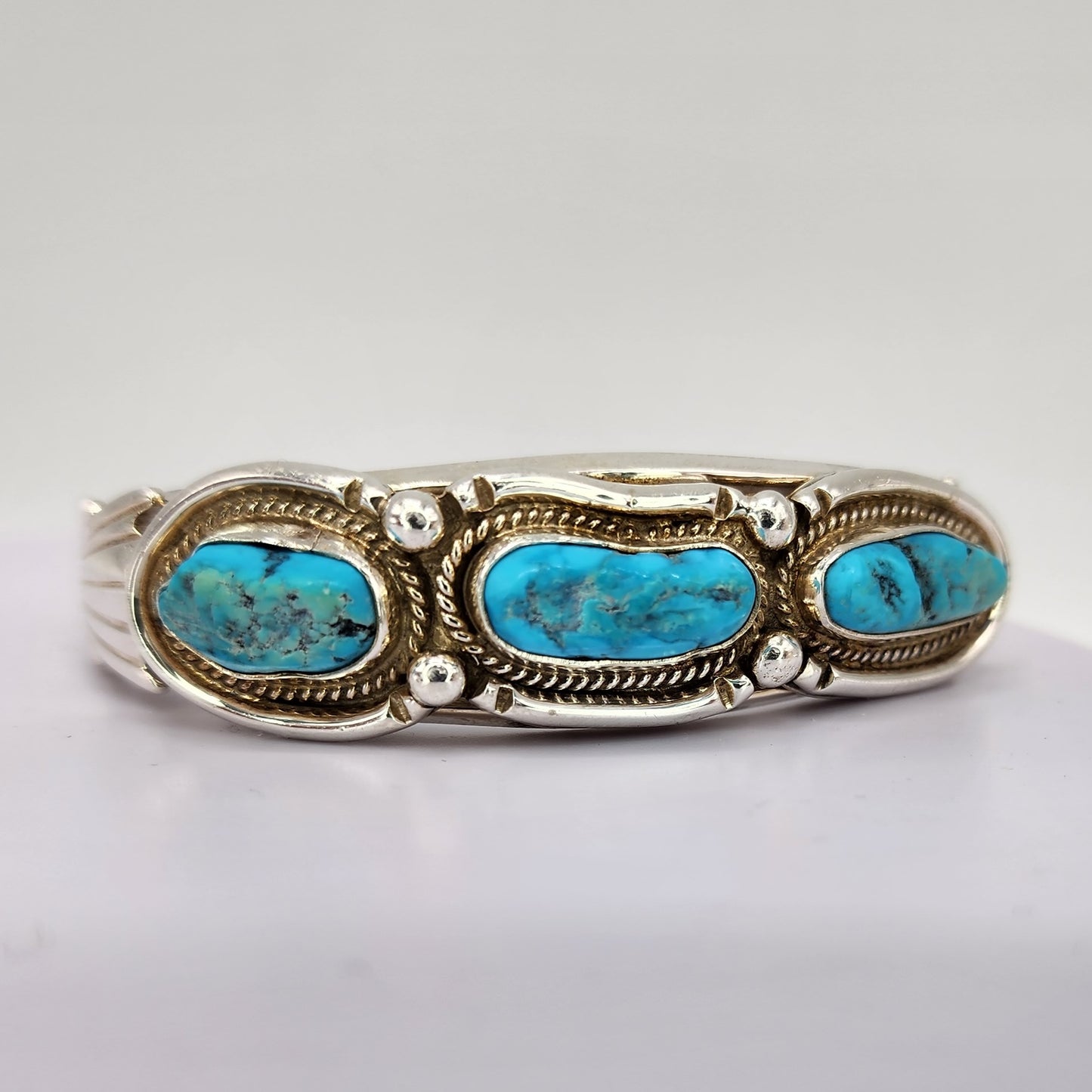 Sterling Silver Turquois Bangle