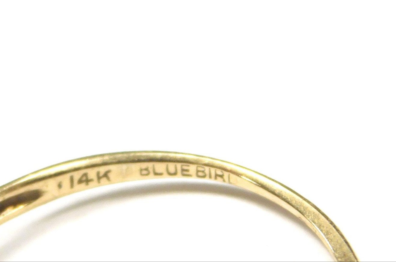 14K Two-Tone Gold Diamond Ring