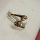 14K Yellow Gold Ring with Diamond