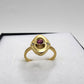 18k Yellow Gold Ruby and Diamond Ring