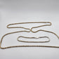 Two Tone Sterling Silver Necklace and Bracelet Set