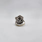 Sterling Silver Multigem Ring