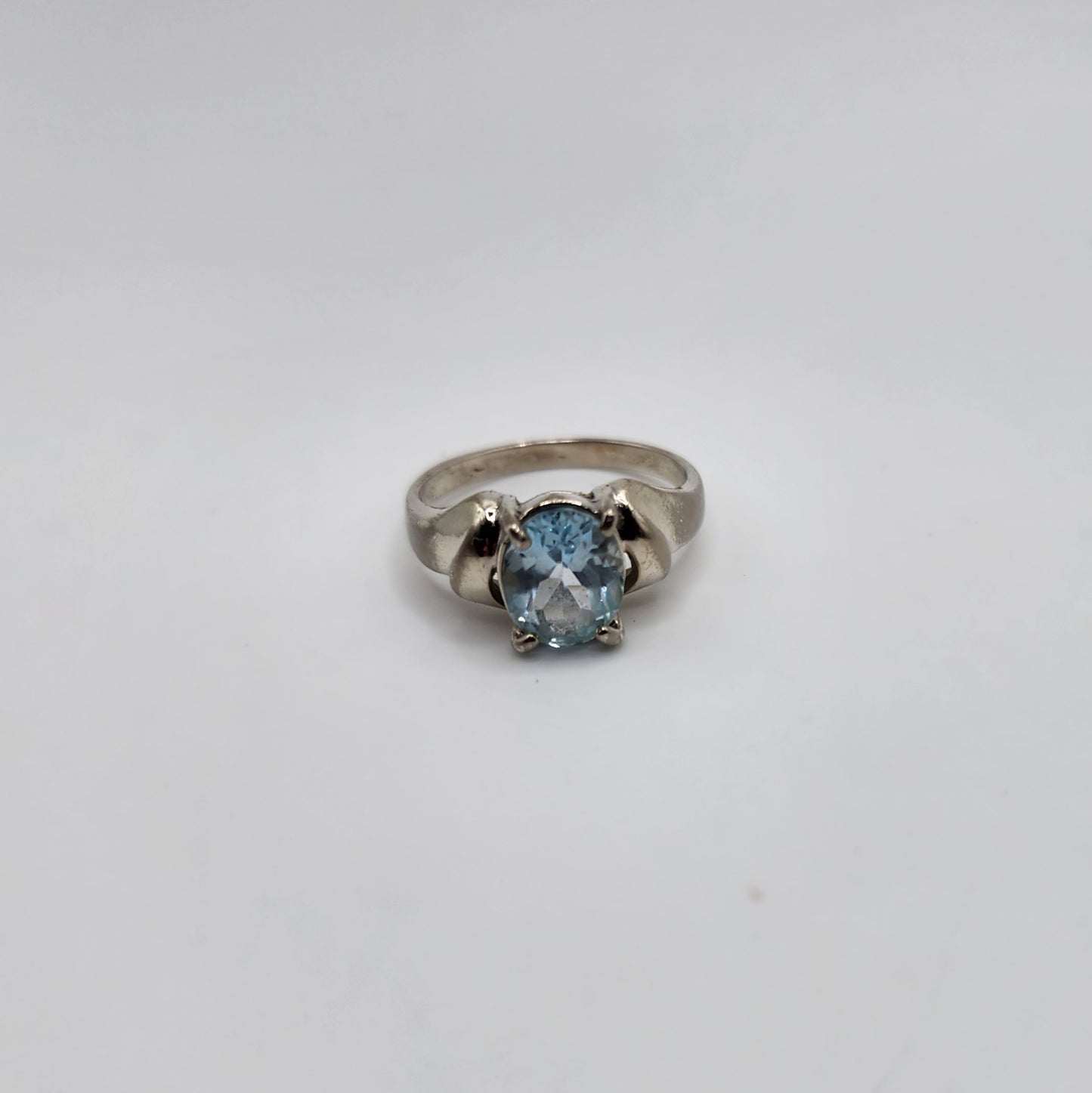 Sterling Silver Topaz Ring