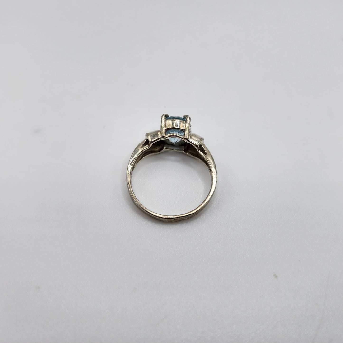 Sterling Silver Topaz Ring