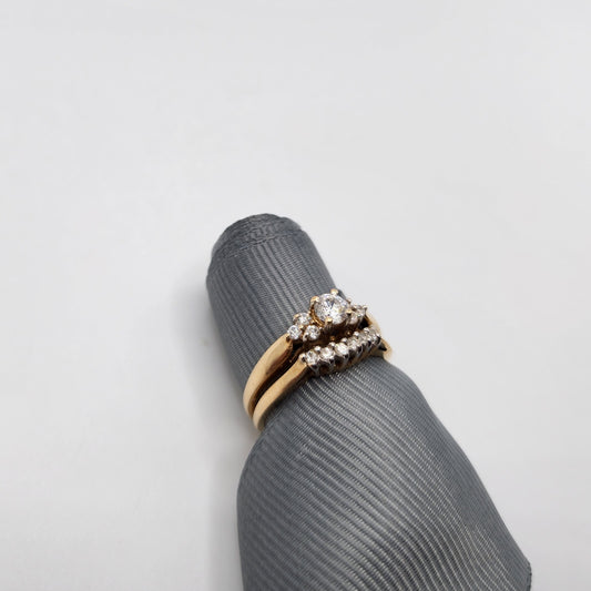 Coming Soon! Gold ring set