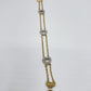 Gold over Sterling Silver Heart Bracelet