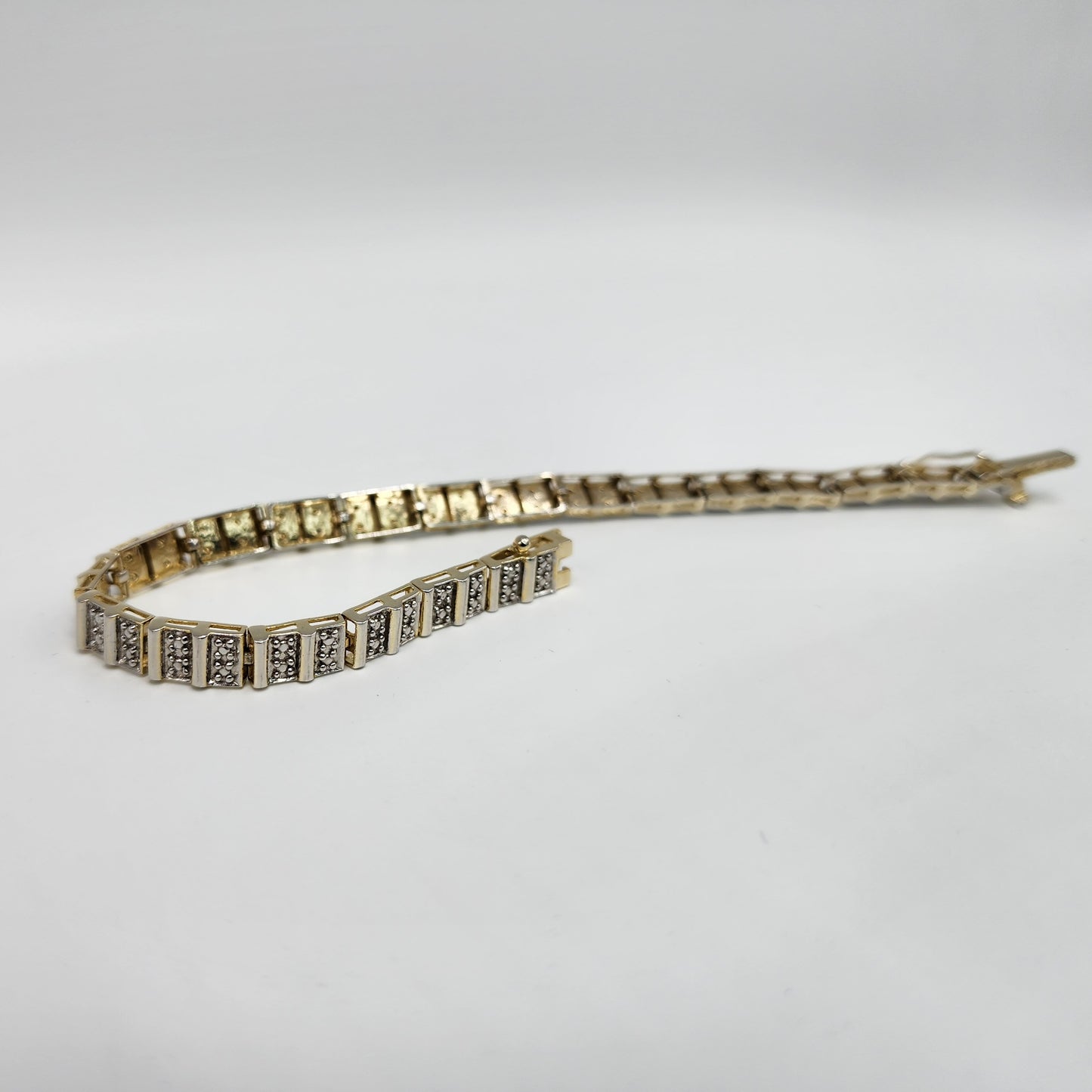 Gold over Sterling Silver Bracelet