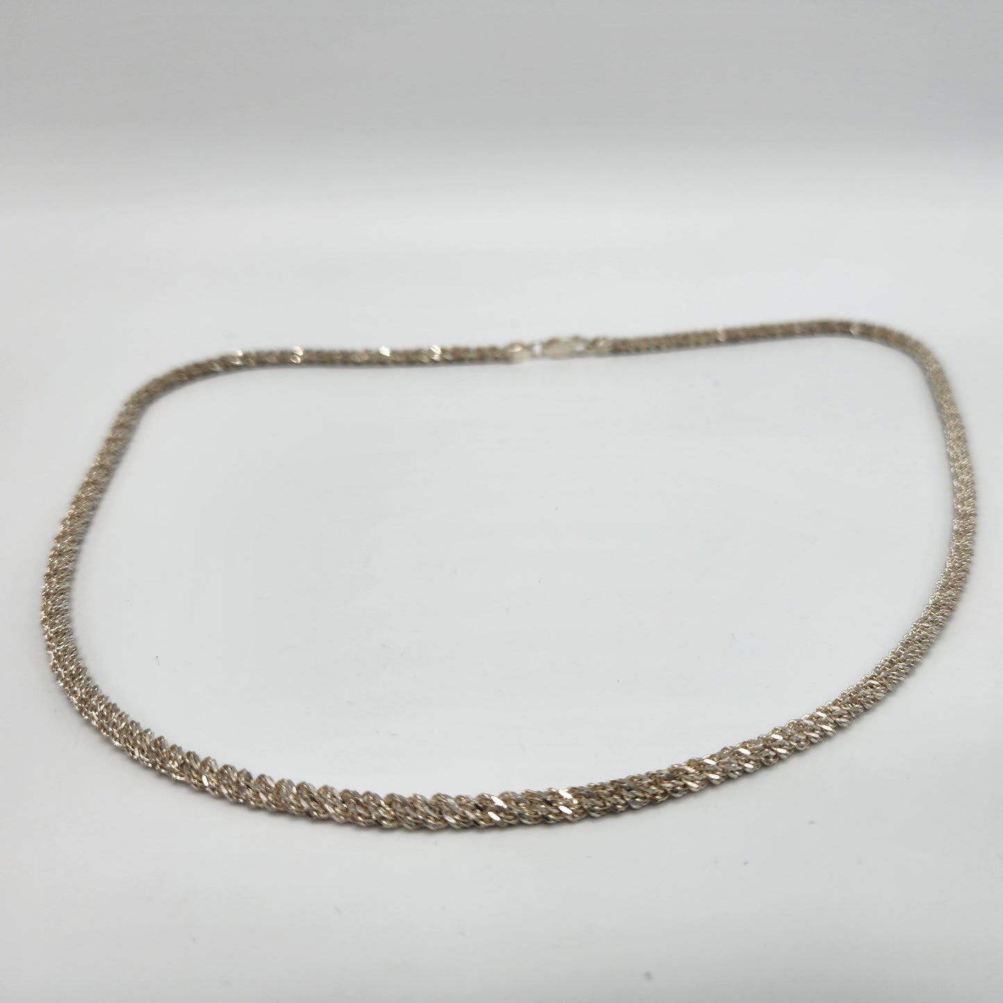 Thick Sterling Silver Chain Necklace