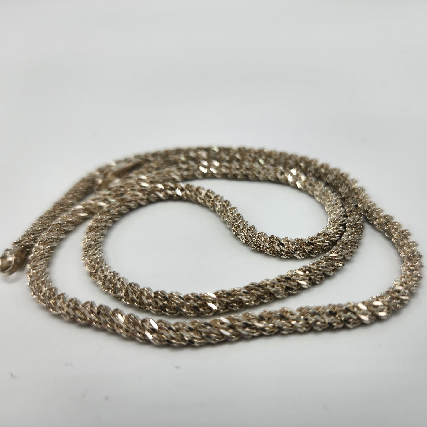 Thick Sterling Silver Chain Necklace