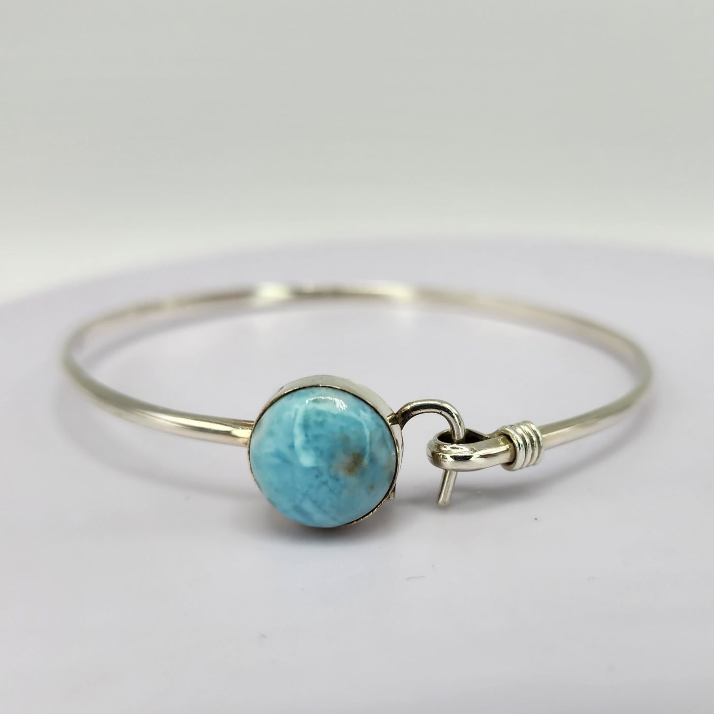 Sterling Silver Turquoise Bangle