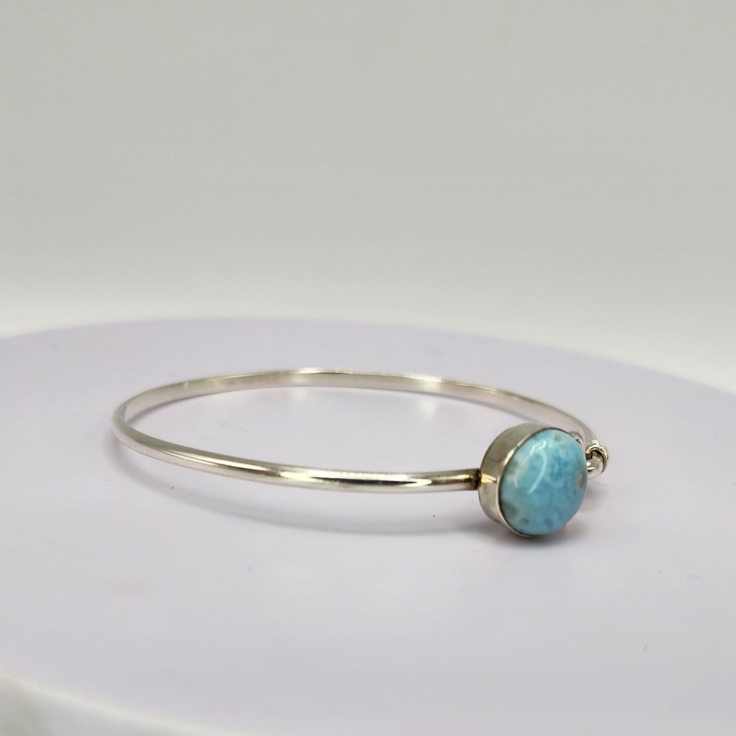 Sterling Silver Turquoise Bangle