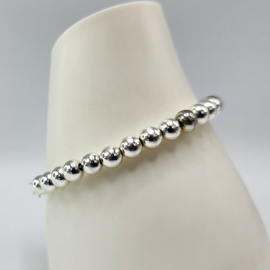 Sterling Silver Ball Chain Bracelet