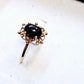 10k Yellow Gold Ring with onyx gem